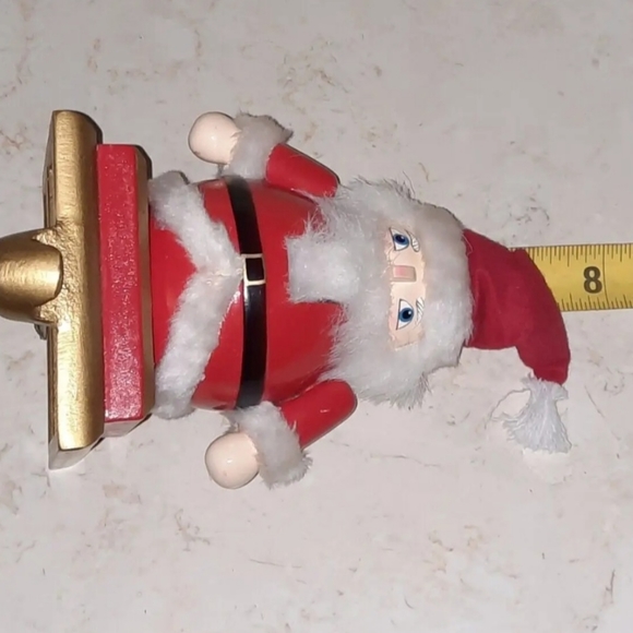 Santa Nutcracker Stocking Hanger - Picture 8 of 8
